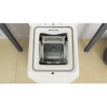 Пральна машина Whirlpool TDLR 60210 UA вертикальна 6 кг швидкість віджиму 1200 об/хв дисплей клас енергоспоживання A+++ 90x40x60 см White - фото 4