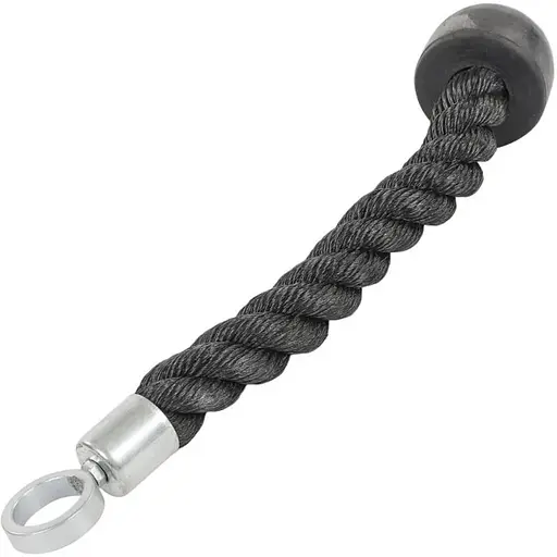 Канат для тяги York Fitness одинарний хват на трицепс, хром - фото 5