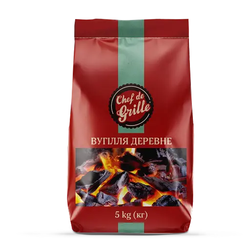 Уголь древесный Chef de Grille 5 кг