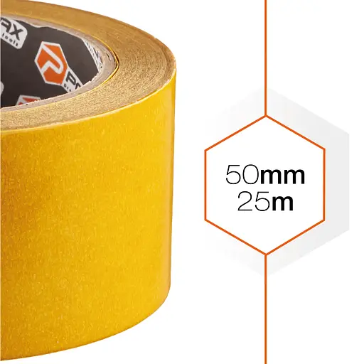 Скотч двухсторонний Polax клейкая лента на полипропиленовой основе 50 мм х 25 м (101-003) - фото 6