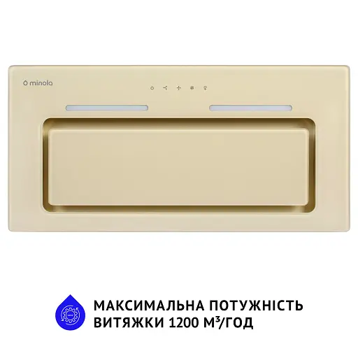 Вытяжка полновстраиваемая Minola HBI 6873 IV GLASS 1200 LED Line - фото 3