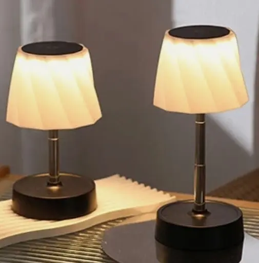 Бездротова сенсорна настільна лампа ZJ329B з регулюванням яскравості - фото 4