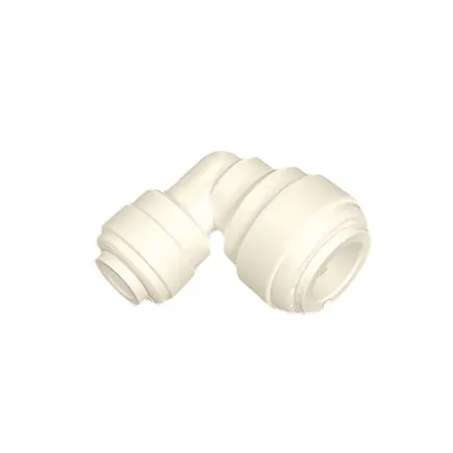 Перехідник "L" форми двосторонній відкритий, 1/4" *3/8" трубки - фото 2