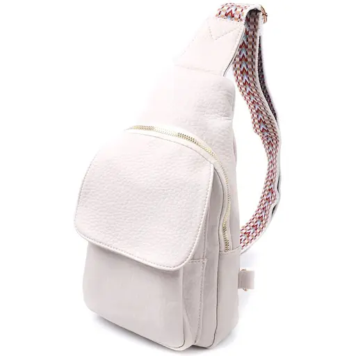 Женская сумка Vintage с одной лямкой через плечо из крупнозернистой экокожи 17х29х9 см sum0026949 - фото 1