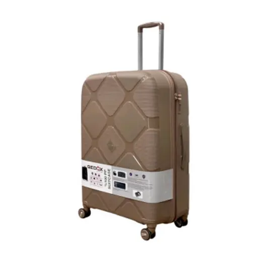 Валіза Gedox PP012-L велика (L) поліпропілен на 4-х подвійних колесах 120 л