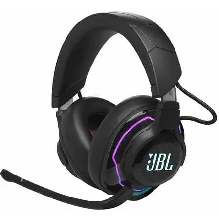 Наушники с микрофоном JBL Quantum 910 Black (JBLQ910WLBLK)