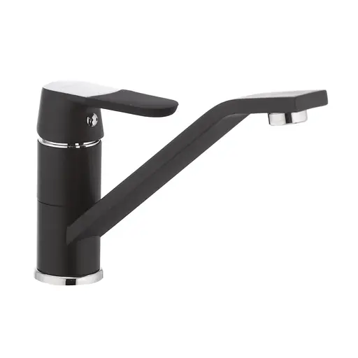 Змішувач для кухні Mixxus Premium Tiger 555 black MI0569 Чорний матовий - фото 1