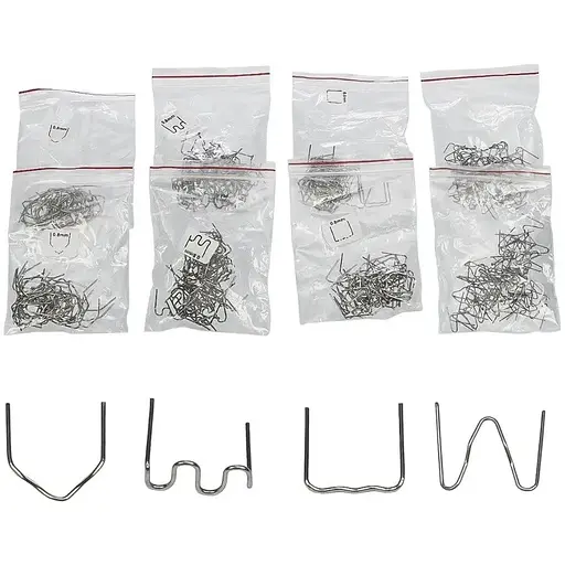 Паяльный набор WEP 960 V85 для ремонта пластиковых деталей (термостеплер 85W с подсветкой, кусачки, 400 скоб 0.8 мм) - фото 6