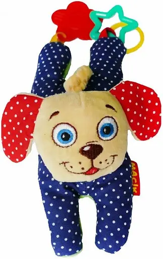Іграшка мягконабивная "Цуценя" Macik МС 110301-01 підвіска на коляску - фото 1