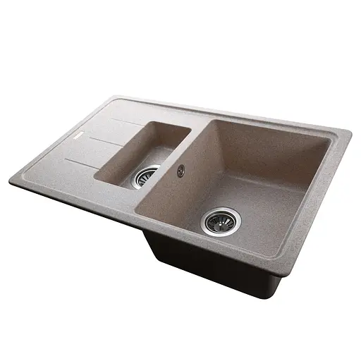 Гранитная мойка Globus Lux Izeo миндаль780x500мм-А0008 000008010, Терра - фото 4