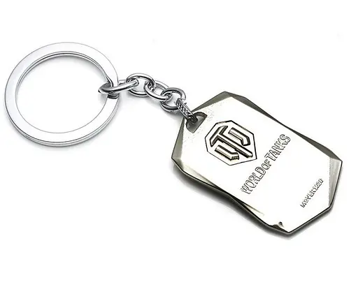 Брелок GeekLand Світ танків World of Tanks срібло WoT 21.134 - фото 3