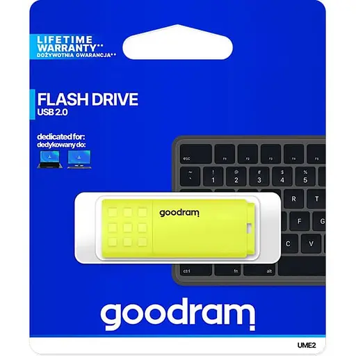 Флеш-накопичувач GoodRam USB 32GB UME2 Yellow (UME2-0320Y0R11) - фото 3
