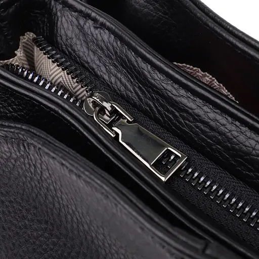 Сумка на плече з натуральної шкіри для жінок Vintage 22х18х11 см 000315855 - фото 7