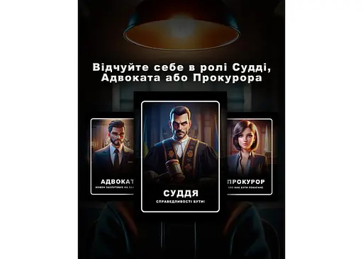 Настільна гра Dangel Games Тихо, суд іде! (укр.) (DG002UA) - фото 2