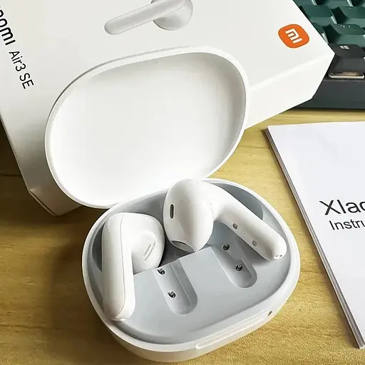 Навушники бездротові Xiaomi Mi TWS в кейсі Air 3 SE білі - фото 2