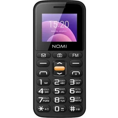 Мобильный телефон Nomi i1820 Black UA UCRF