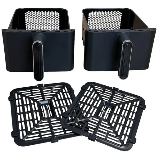 Мультипіч електрична Grunhelm GAF1100D 1500 Вт 11 л чорна (147285) - фото 10