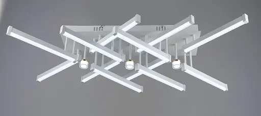 Люстра світлодіодна акрилова у вітальню Sirius YH1315/12+3