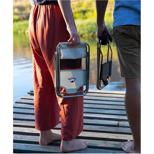 Раскладной стул со спинкой Naturehike MZ01 NH18M001-Z (Черный) - фото 6