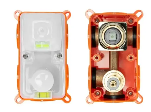 Душова система прихованого монтажу Rea Verso + Box nikiel brushed REA-P4800, Нікель - фото 2