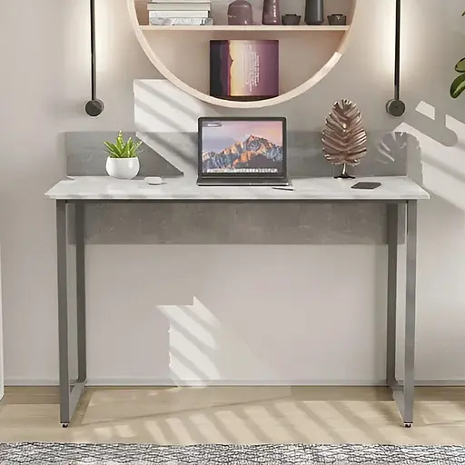 Стіл письмовий Скай Ferrum-decor 75x120x70 Сірий метал ДСП Бетон 16 мм (FRD-106677)