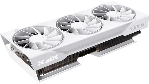 Видеокарта XFX AMD Radeon RX 9070 XT 16GB Swift White Triple Fan Gaming Edition (RX-97TSWF3W9) (GDDR6, 256 bit, PCI-E v5.0 x16) - фото 2