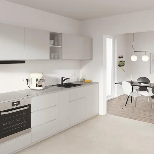 Змішувач для кухні Grohe QuickFix Start 303072431, Чорний матовий - фото 6