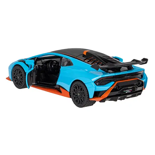 Машинка RASTAR Lamborghini Huracan STO 1:32 голубой 64310 - фото 4