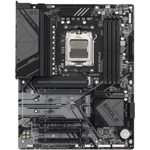 Материнская плата Gigabyte AM5 B650 EAGLE, B650, 4xDDR5, Int.Video (CPU), 4xSATA3, 3xM.2, 1xPCI-E 4.0 x16, 3xPCI-E 3.0 x16, Realtek 7.1, Realtek GbE, 4xUSB3.2/8xUSB2.0, HDMI/DP, ATX