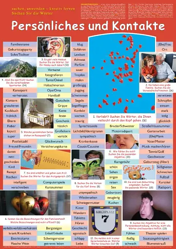 Die Wortschatz-Plakate. Ubungsheft und 6 Plakate - фото 5