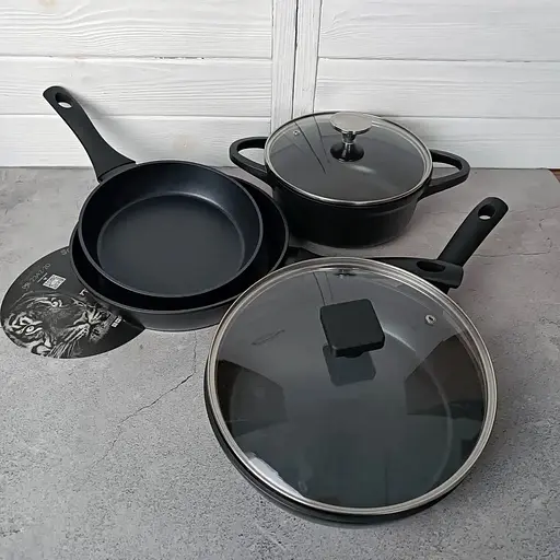 Сковорода Pepper PR-2341-28 Tiger з кришкою 28х5.7см (136999) - фото 4