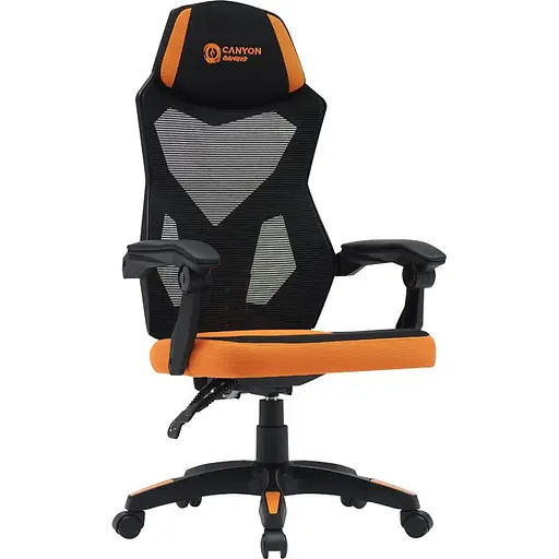 Ігрове крісло Canyon Wave MCH02 Mesh Black Orange (CNE-MCH02) - фото 1