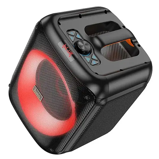 Колонка Hoco HA1 Graceful outdoor Power 30Wx1=30W с проводным микрофоном - фото 10
