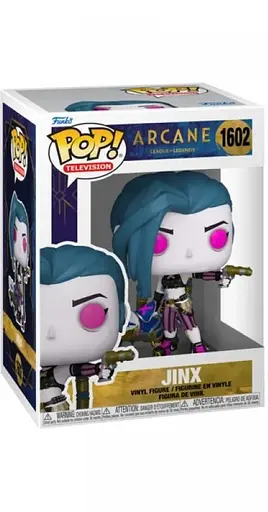 Фигурка Funko Pop Аркейн Джинкс Arcane Jinx 10 см FP A J 1602 - фото 3