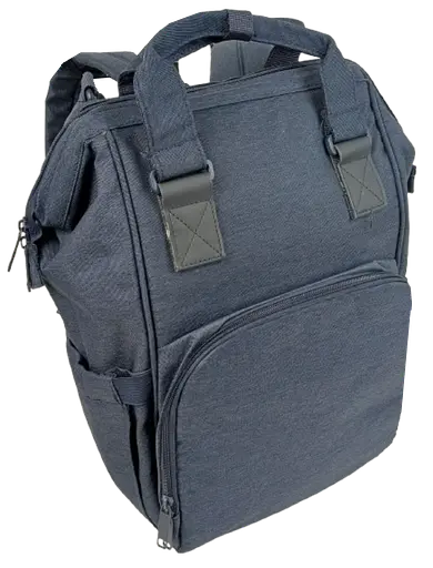 Женский рюкзак для мам синий LS sum0028858 - фото 2