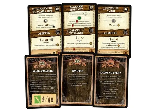 Настільна гра Geekach Games Робінзон Крузо. Пригоди на проклятому острові (Robinson Crusoe: Adventures on the Cursed Island) (укр.) (GKCH0264) - фото 6