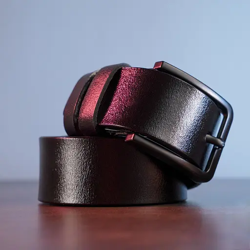 Ремінь шкіряний Vintage чоловічий 115х3,6 см acs0015202 - фото 4