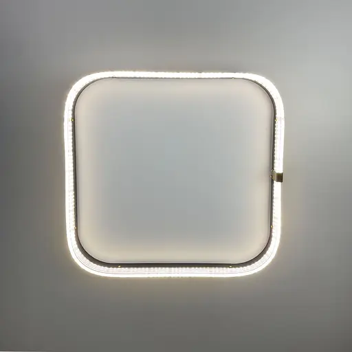 Стельовий світильник у формі заокругленого квадрата 50х50 см | Арт. MJ 229-500*500 | Line F - фото 6