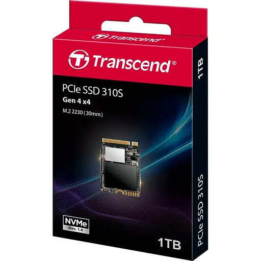 Накопитель SSD Transcend m.2 NVMe 1TB TS1TMTE310S 2230 PCIe Gen4x4 (FFMSTR02179) - фото 2
