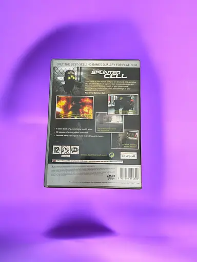 Диск с игрой на PlayStation 2 лицензия Tom Clancy's Splinter Cell - фото 3