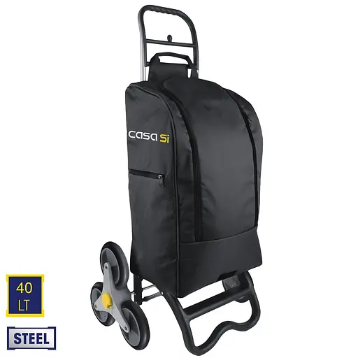 Сумка-тележка Casa Si Buddy Black (CS93077Y06S) - фото 1