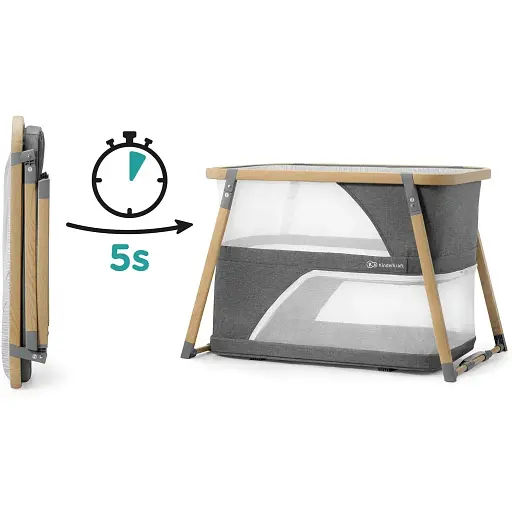 Ліжко-манеж 4 в 1 Kinderkraft Sofi (KKLSOFIGRY0000) - фото 8