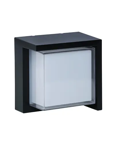 Вуличний світильник Goldlux 330963 Essen LED 1x12W 4000K 1400Lm IP44 чорний - фото 1