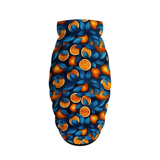 Курточка для собак Waudog Clothes малюнок "Апельсини", S30, В 58-62 см, С 42-46 см - фото 4