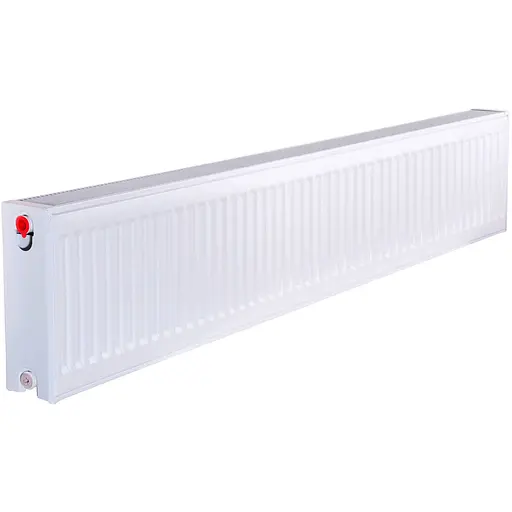 Радіатор сталевий панельний Kalite 22 низ/справа 300x1600 (без INNER) 000022638, Білий - фото 1