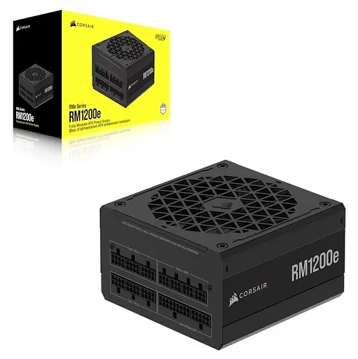 Блок живлення Corsair RM1200e PCIE5 1200W ATX 3.1 80+ Gold (CP-9020258-EU) - фото 3
