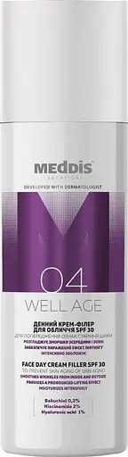 Дневной крем-филлер для лица SPF 30 Well Age Meddis 50 мл - фото 1