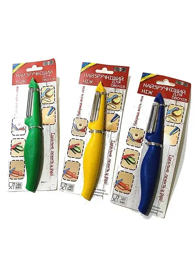 Нож-экономка с плавающим лезвием 19 см, Kitchette Красный 84054 - фото 4