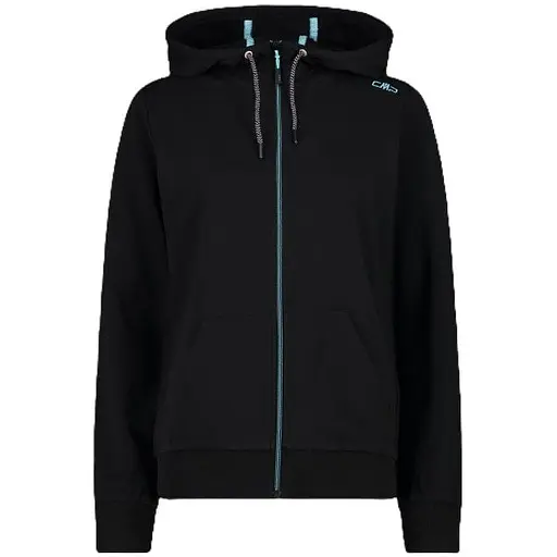 Кофта CMP Women's Full Zip Hoodie Black XXS (1097-32D8016-U901 34)