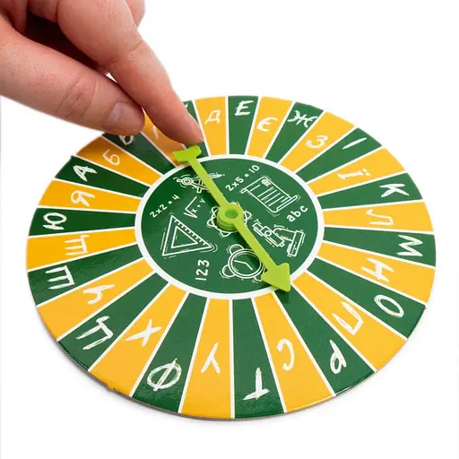 Дитяча настільна гра "IQ300" Vladi Toys VT8055-46 колесо фортуни, пісочний годинник - фото 4